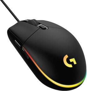 Logitech G203 Lightsync Gaming Mouse with Customizable RGB Lighting, 6 Programmable Buttons, Gaming Grade Sensor, 8 k dpi Tracking, Light Weight