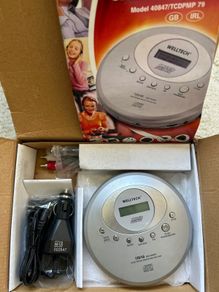 Welltech Portable CD Player with MP3 Function Boxed with Accessories