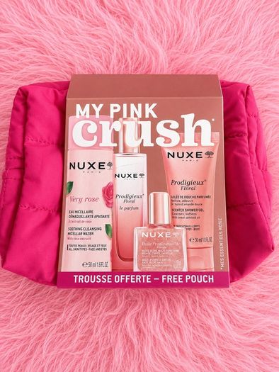 NUXE My Pink Crush Gift Set + Free Pouch