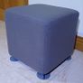Steelcase Light Grey Pouf Image 3