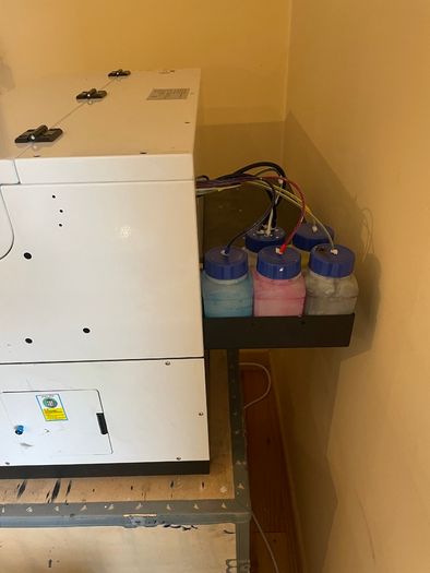 DTG Fabric Printer + Stock