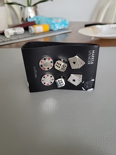 Cufflinks  x 3 pair