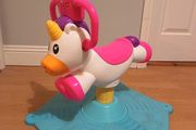 Fisher-Price Bounce and Spin Unicorn
