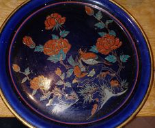 VINTAGE Decorative Plate 'Oriental Paradise by Arlow Pottery
