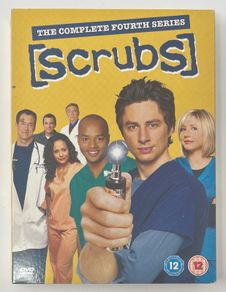 Scrubs Fourth (Season Four) 4-disc DVD Television Series