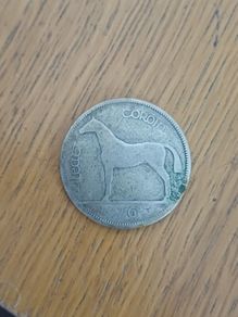 old Irish coin collection