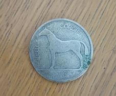old Irish coin collection