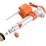 Ibergrif M20521 Toilet Cistern Bottom Side Fill Valve Adjustable Telescopic Urinal Flush Valves Parts M13-17 (3/8") Plastic & Brass Image 8