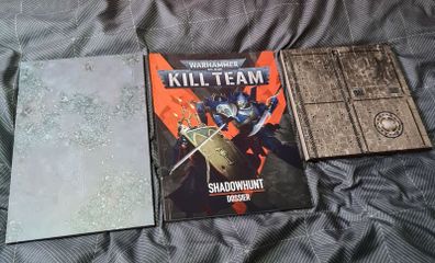 Warhammer 40k Shadowhunt dossier + boards.