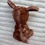 Little Town Brown Puppy Plush with Pink Nose approx. 18cm. Used Please see photos Image 6