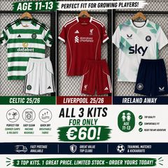 Kids football kit