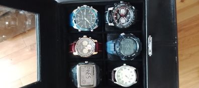 6 watches+ case