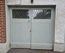 GARAGE doors solid wood