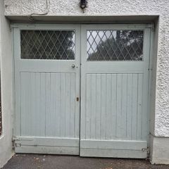 GARAGE doors solid wood