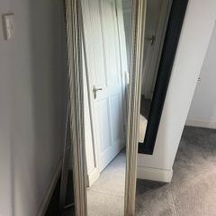 Elegant Gold Ornate Full-Length Mirror