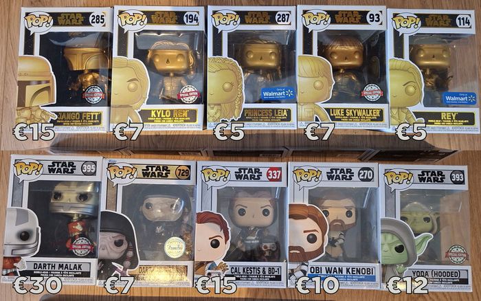 Star Wars Funko Pops