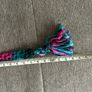 Crochet bamboo yarn shawlette Image 8