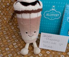 Jellycat Berlin Exclusive Iced coffee BNWT
