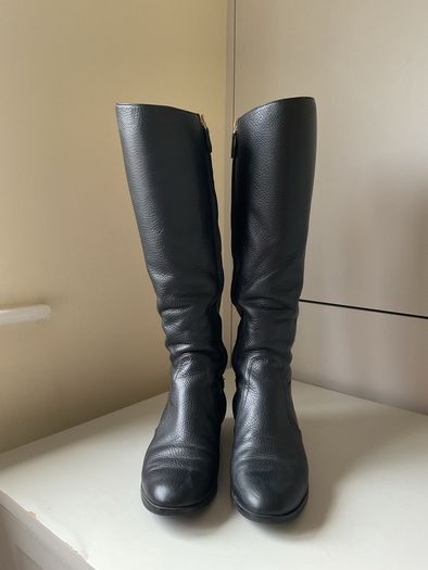Size 4 LK Bennett Black Leather Boots