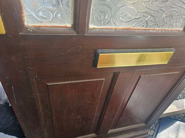 solid wood door