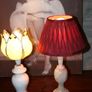 Two Vintage Marble Lamps Image 3