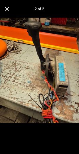 Mercury/mercruiser side mount control box