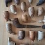 Lot of vintage clay pipe bowls Image 2