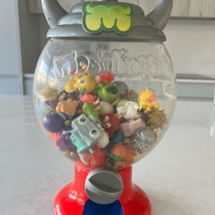 Moshi Monster gum ball machine and moshi monsters