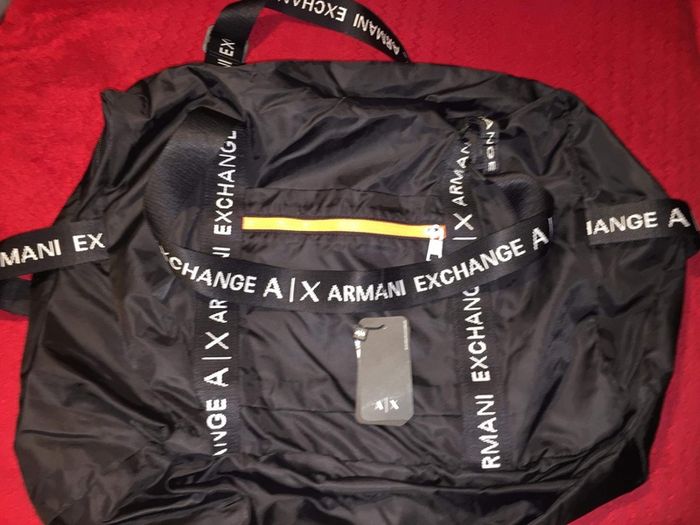 Armani exchange men's duffel bag