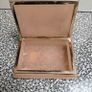 Italian Pink Alabaster Heavy Jewellery Box Cherry Blossom Design. Image 2
