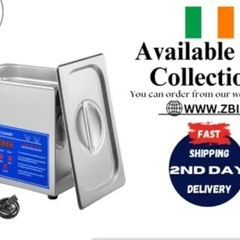 10L Ultrasonic Cleaner with Heater and Timer, 240W Stainless Steel Ultrasonic Cleaning Machine