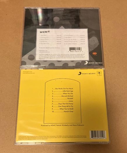 MGMT  -  CD Selection