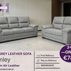 New 3+2 Bromley Leather Sofa Range