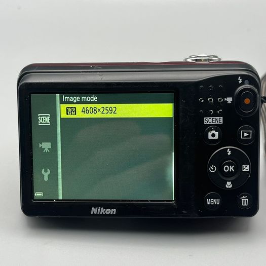 Nikon Coolpix A10 16.1MP Digital Camera Red