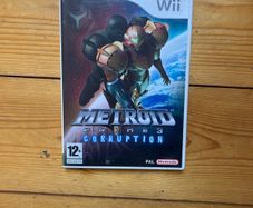 Metroid Prime 3 Corruption WII Game