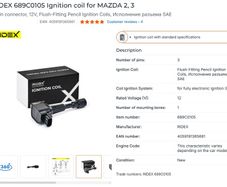 RIDEX Ignition Coil