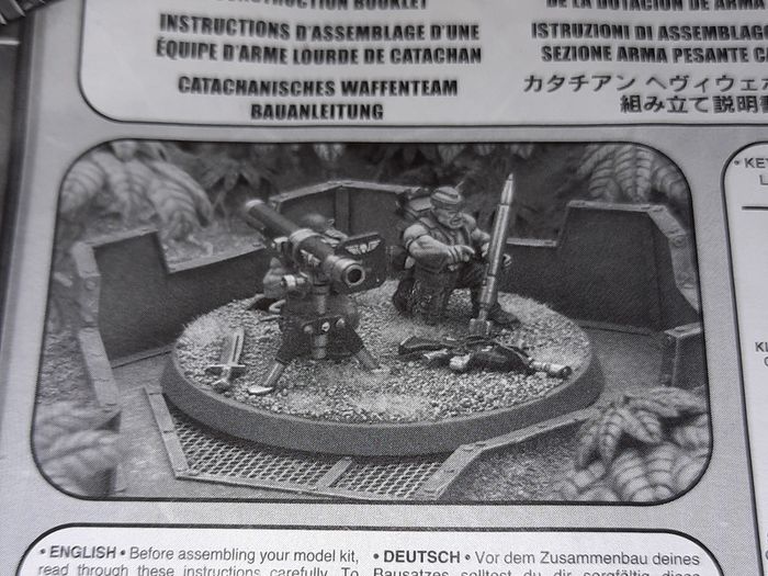 Catachan Heavy weapons Squads 40k