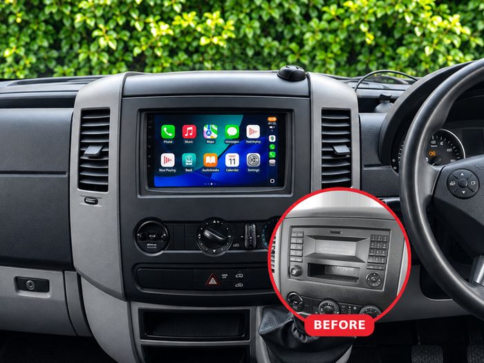 Volkswagen Crafter 2008-2016 Apple CarPlay & Android Auto Radio - Dublin