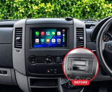 Volkswagen Crafter 2008-2016 Apple CarPlay & Android Auto Radio - Dublin