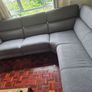 Grey Corner Sofa with Electric Recliner  Excellen Image 3