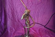 Table stained glass lamp