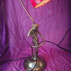 Table stained glass lamp