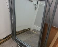 Large Wrought Iron Framed Mirror
