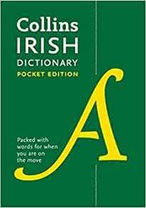 Collins Irish Dictionary Pocket Edition. Free Postage!