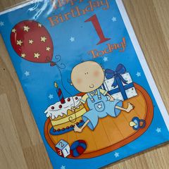 Birthday card for 1 year old