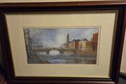 Brendan Hayes "Arran Quay Dublin" signed Lithograph