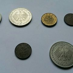 Selection of Seven German Coins