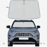Windscreen sunshade for Toyota RAV4 2016 onward Image 2