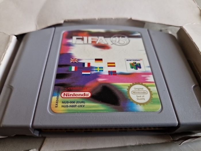 Fifa 98 Road to World Cup N64 Nintendo 64 Games Original