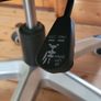 FREE Black Faux Leather Office / Desk Chair Image 6